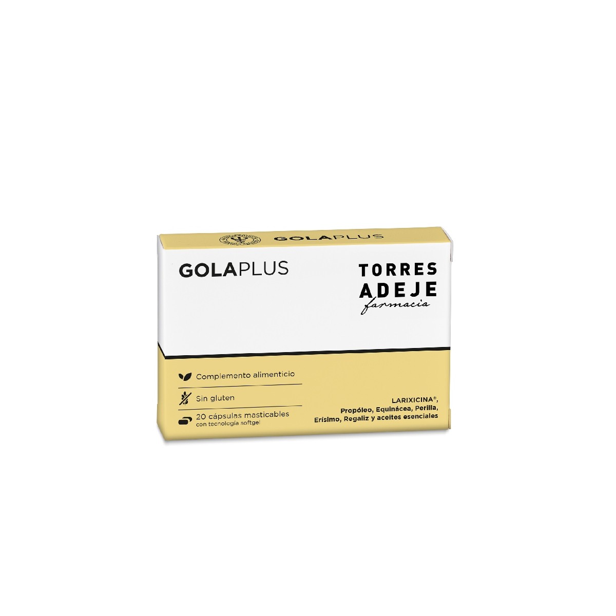 GOLA PLUS  20 càpsulas